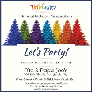Holiday Party! Sunday December 7th 4-7pm
